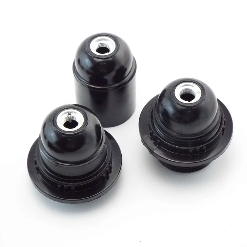 1x/5x E27 E14 half full tooth Screw Lamp Base socket Plug Connector Accessories Bulb Holder for E27 Screw Bulb Lighting Fixtures