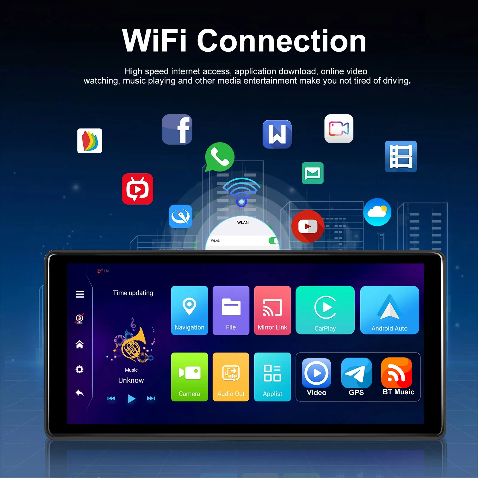 Podofo 10.36 ġ ȵ̵ 13  ī÷ , ȵ̵ ڵ ÷ ȭ ú,  GPS ̼, BT/AUX, 2 + 32G