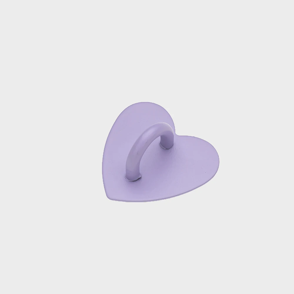 Set of 5 Heart-Shaped Phone Charm Hooks for DIY Phone Cases and Jewelry-Making