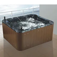 2090mm Swimming Pool Whirlpool Bathtub Hydromassage Surfing Outdoor 4 People Seats SPA NS2009A 1