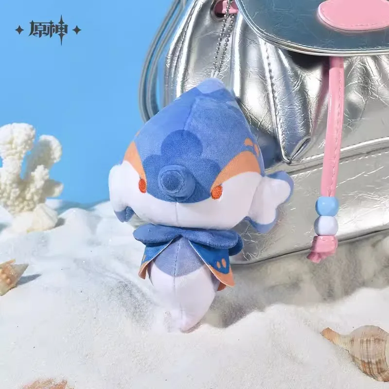 miHoYo Official Genshin Impact Harumi Series Bubble Seahorse Plush Pendant Fashion Surrounding Cosplay Gifts Costume