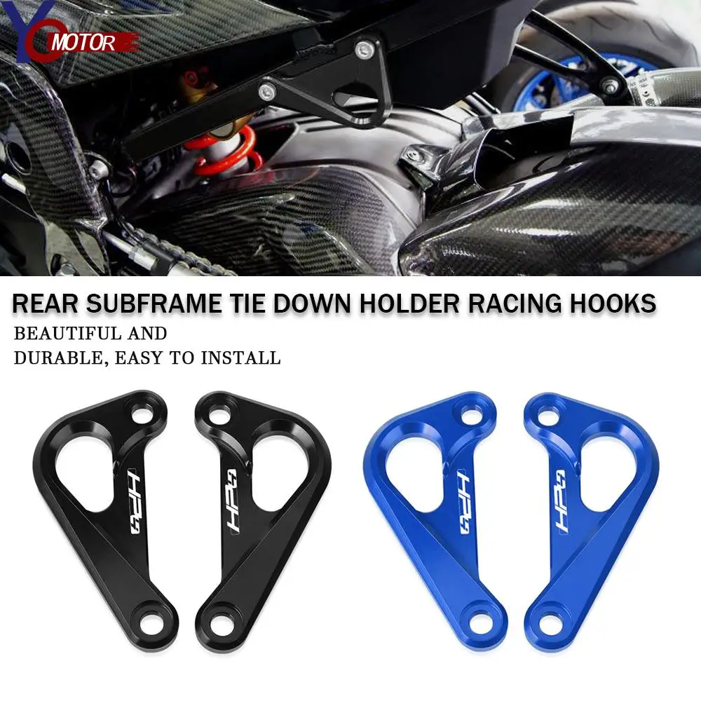 

CNC Rear Subframe Tie Down Holder Racing Hooks For BMW S1000RR 2009-2019 S1000R 2014-2019 2018 2017 2016 HP4 2012-2014 2013