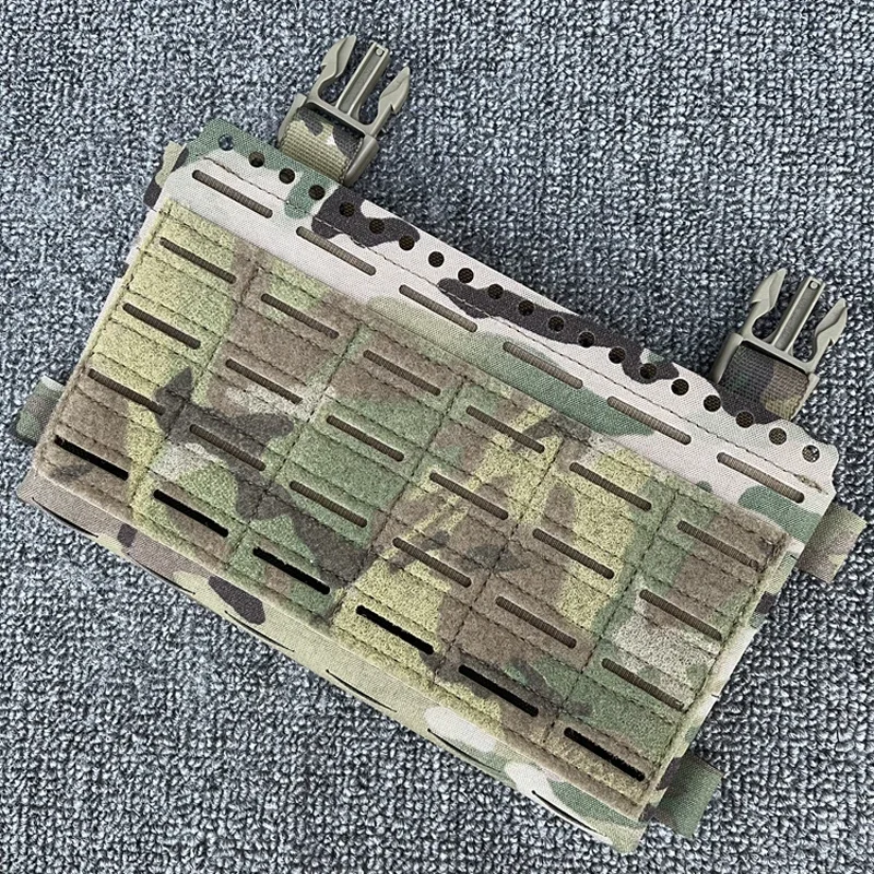 전술 가슴 장비 주머니 Airsoft MK5 플레이트 캐리어 레이저 절단 몰리 가방 확장 변환 SS 가슴 교수형 주머니