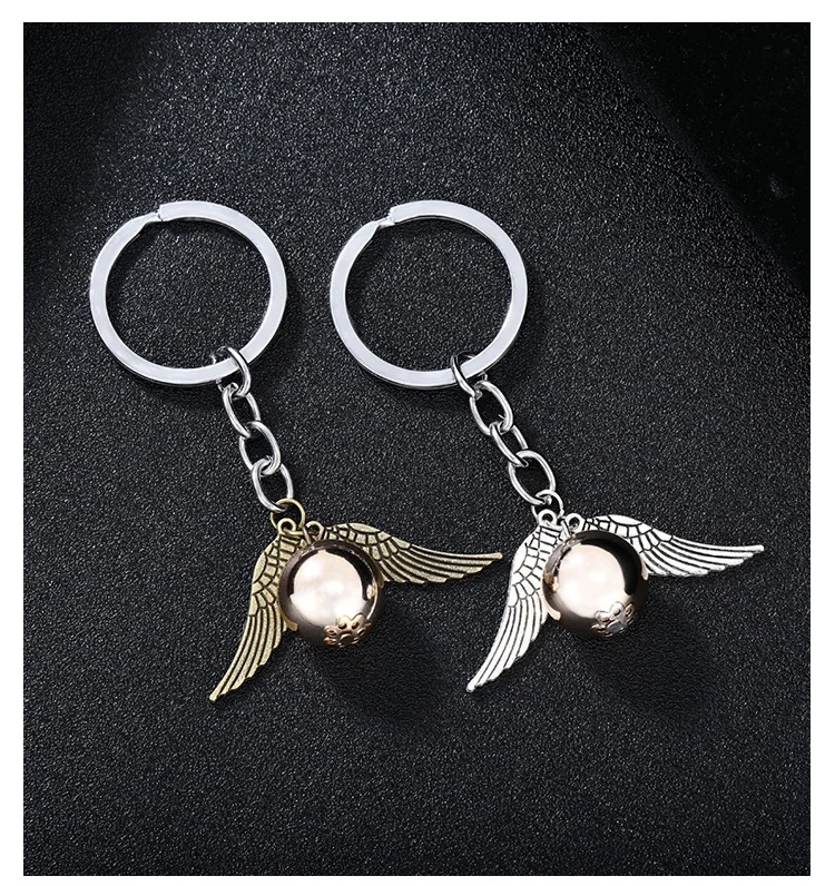 Schnatz-Schlüsselanhänger, Anhänger, Flügel, Schlüsselanhänger, kreatives kleines Geschenk, Autozubehör, Schlüsselanhänger-Zubehör für Männer und Frauen – Detail 1