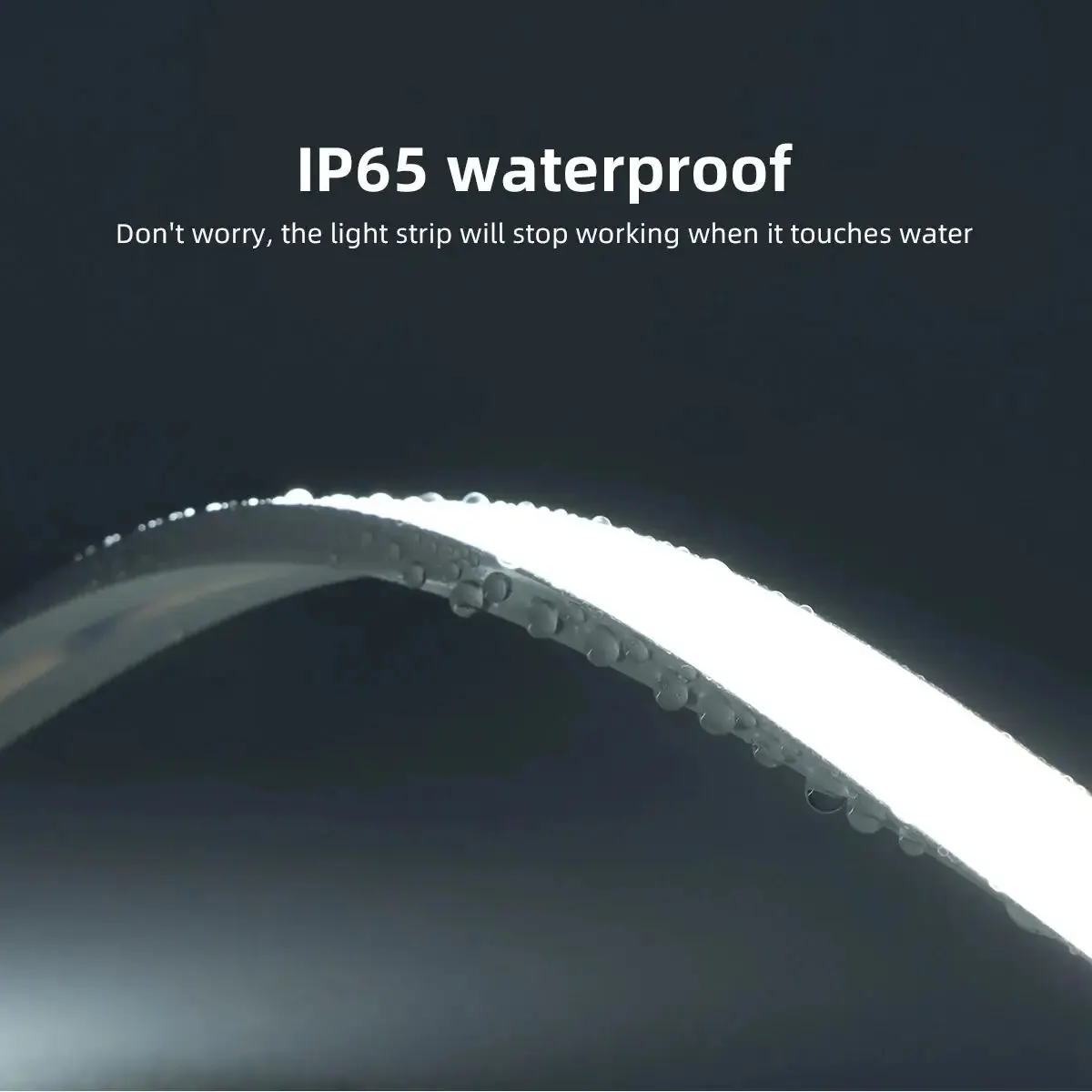 LED Strip Light 5V USB COB 320LEDs/M Waterproof for Kitchen Decor