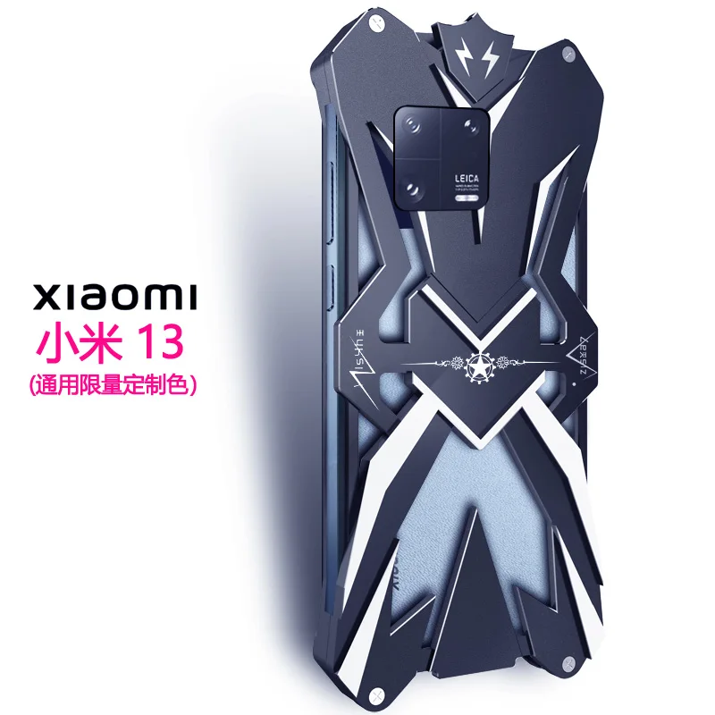 

Популярный металлический стальной механизм Thor сверхпрочный бронированный Алюминиевый чехол для Xiaomi Mi 13 Mi13 Pro