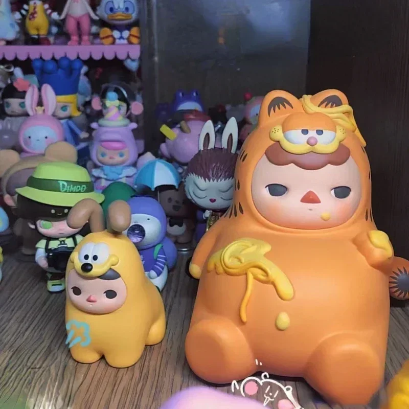 PUCKY Limited Edition Garfi Action Figure Kawaii Cat Extra