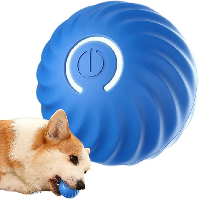 

Интерактивные игрушки для собак, мяч для собак, активируемый движением, автоматический вращающийся мяч, игрушки для щенков, маленькие, средние, крупные собаки, зарядка через USB