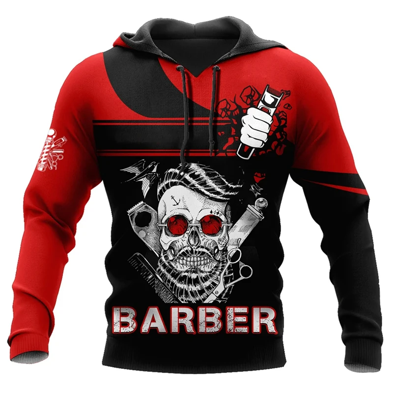 thumbnail image 1 of Sudadera con capucha con estampado 3D de Barber Shop, uniforme de moda 2024, sudaderas con capucha para hombre, jerséis de manga larga de gran tamaño, tops diarios, 1 of 4
