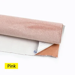 Premium Suede Self-Adhesive Fabric for Car Interior Repair and DIY Projects (Pink)