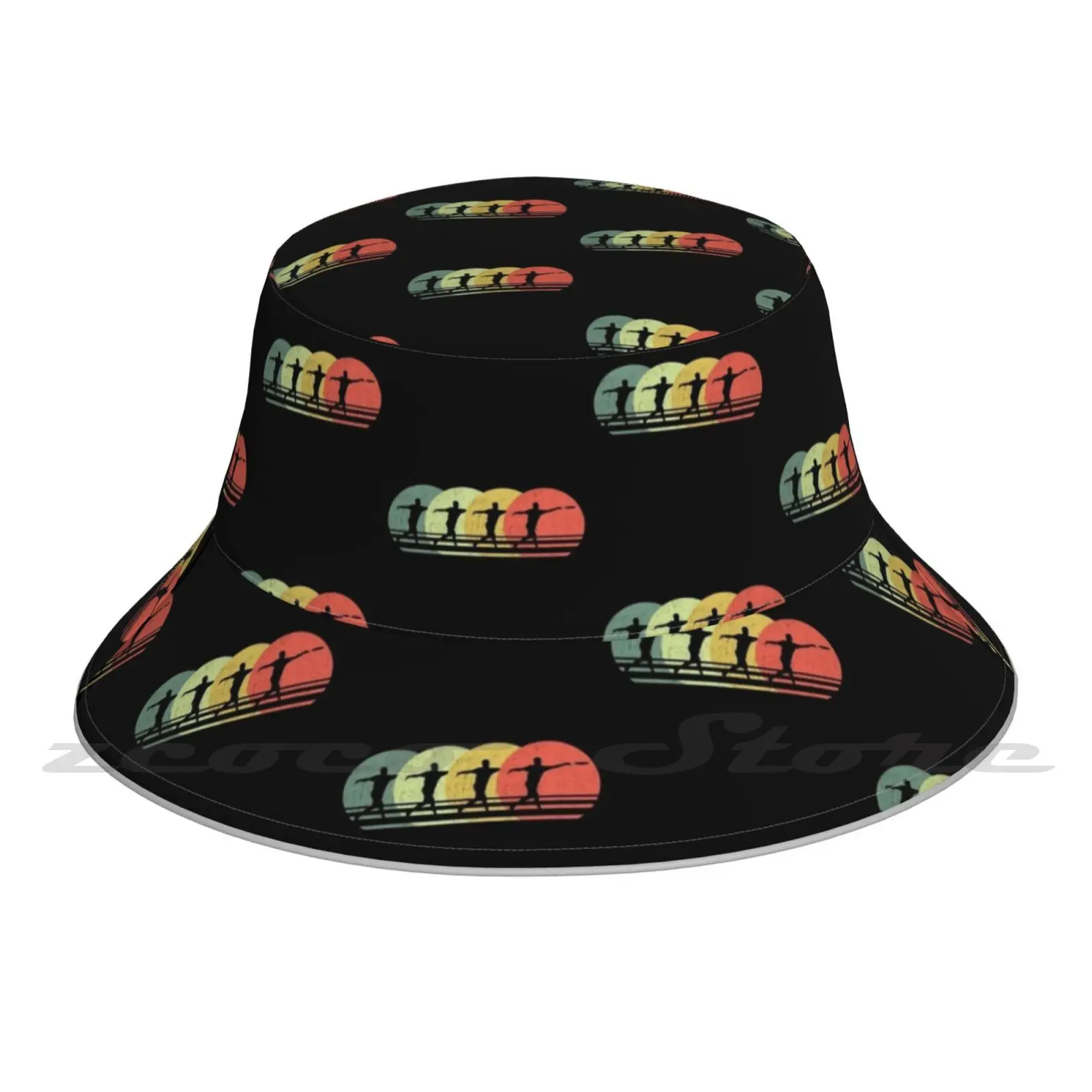 

Ultimate Player Vintage Style Cap Diy Foldable Sunshade Fashion Leisure Bucket Hat Ultimate Ultimate Game Player Retro Vintage