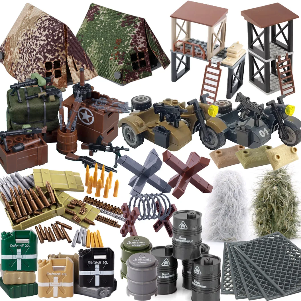 Construcción Militar Lego Moc WW2