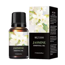 Aromatic Bliss Essential Oil Blend - 10ml Eucalyptus, Lavender, Bergamot, Vanilla, and Peppermint (Jasmine)