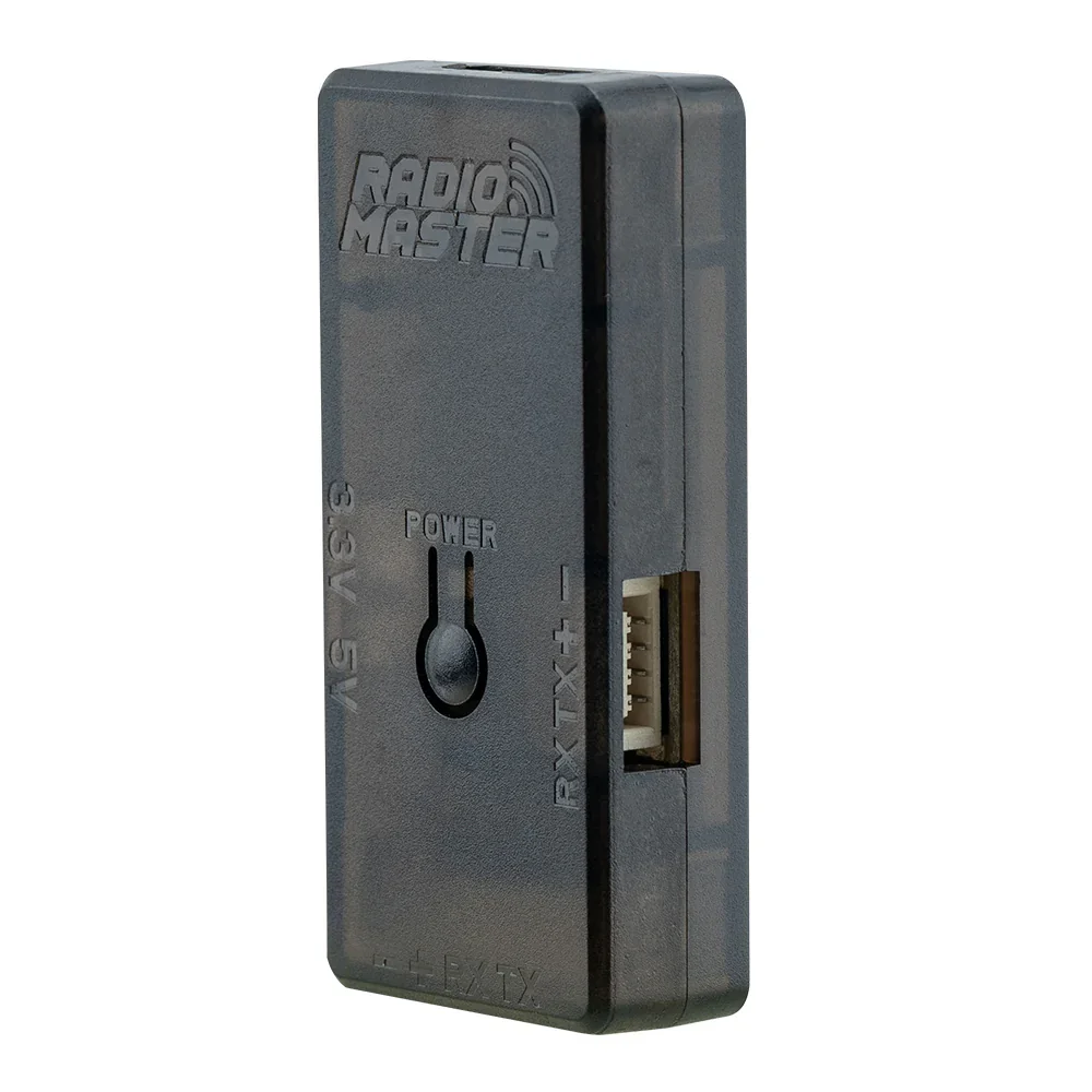 Boîte d'emballage du RadioMaster V2 ExpressLRS USB UART Flasher avec accessoires inclus