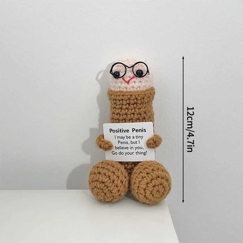 Crochet Potato Toy Kit - Fun Desk and Room Decoration Ornament