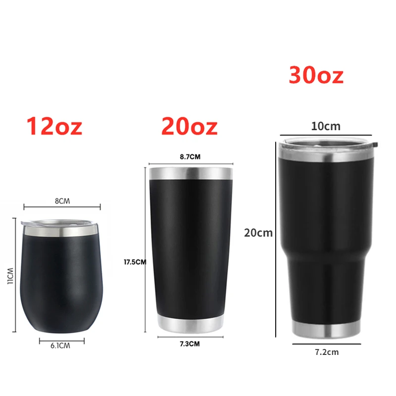 20oz 30oz Handle Tumbler Travel Mug With Handle Ice Cup Termos Double Wall  Vacuum Insulated Coffee Mug Stainless Steel Termica - Vacuum Flasks &  Thermoses - AliExpress