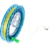 Large Bearing Abs Anti-fall Hollow Locking Ball Kite Wire Wheel 2pcs (20cm Crystal Purple + 400 Meters of Wire) Sports Tool 5