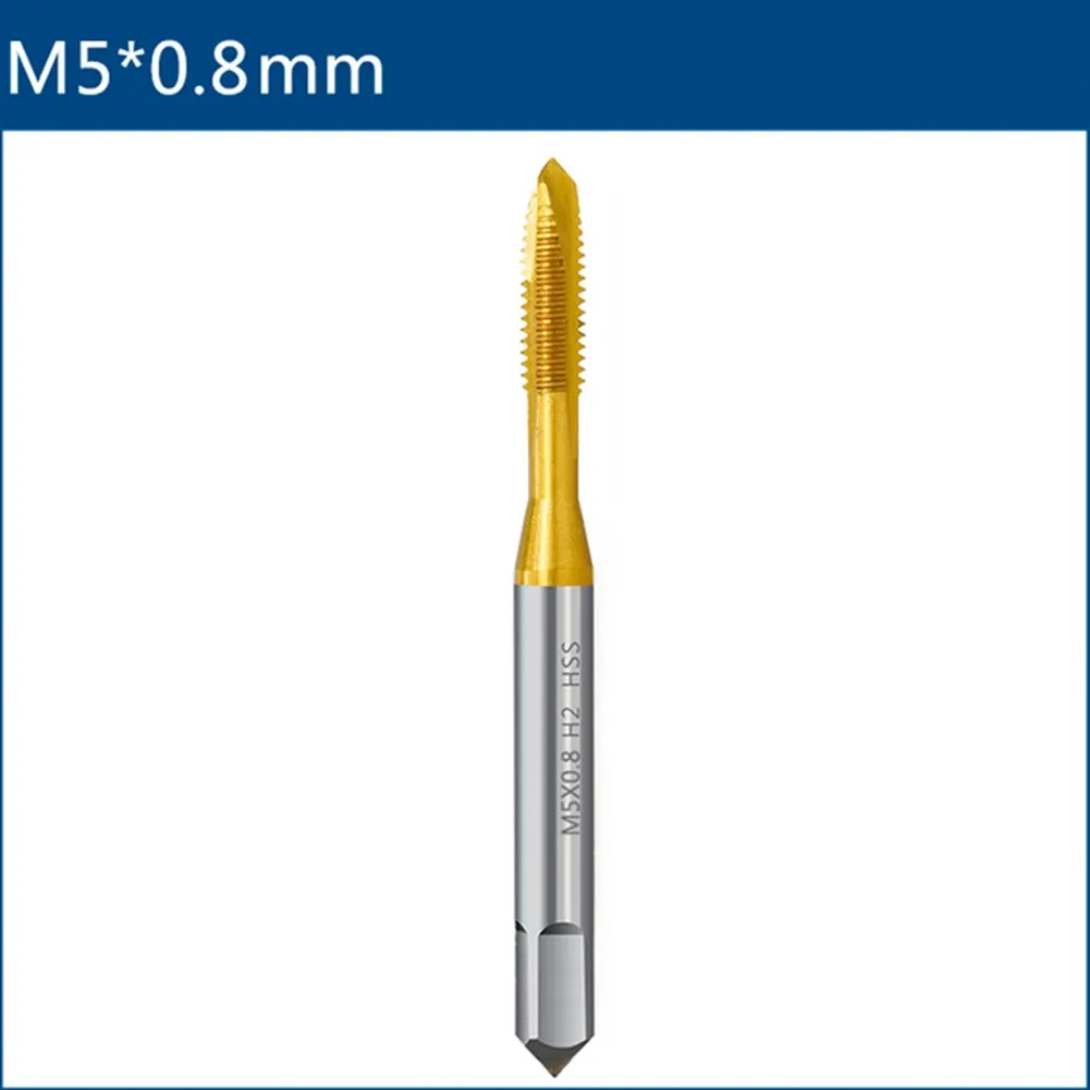 M2-M12 HSS Cobalt Containing Tip Screw Tap Mechine Tap Drill Tools Stainless Steel Special Titanium-Plated Thread Tapping screw tap drill tap tool drill and tap tool screw tap set