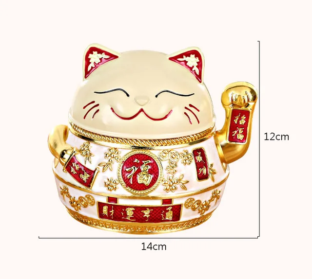 家庭用アニメの猫灰皿はかわいいデザインのセラミック大烟筒です