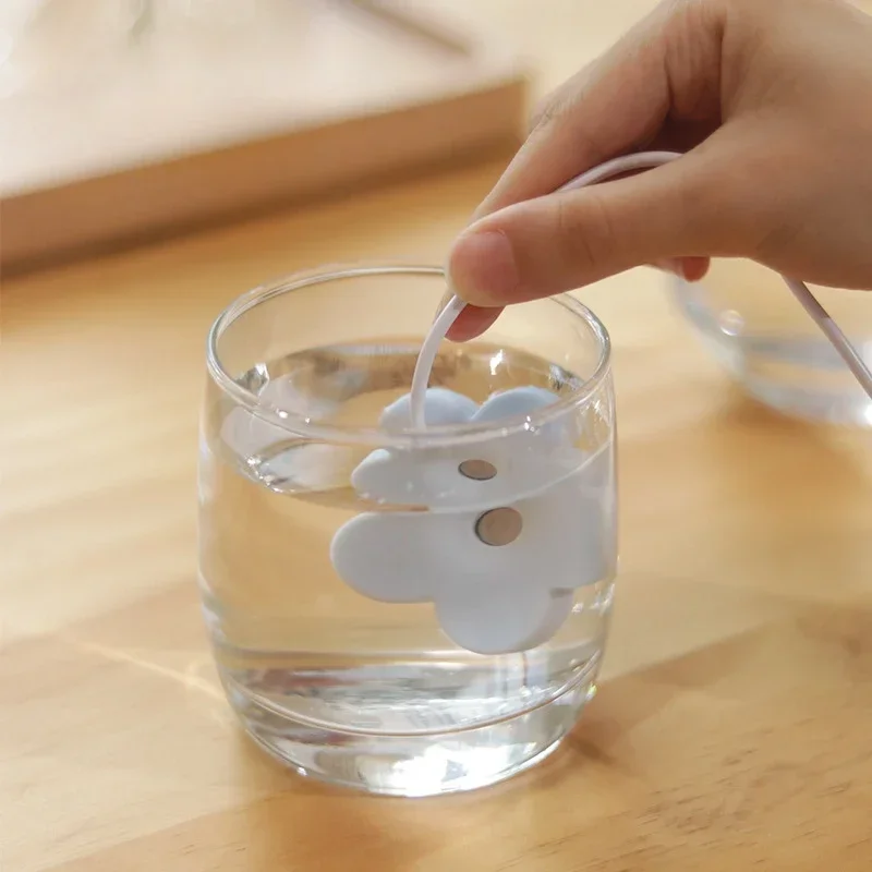 Small Flower Portable Humidifier Portable Desktop Mini Water Replenishing Spray Home Ipx7 Waterproof Atomizer Diffuser for Home 3