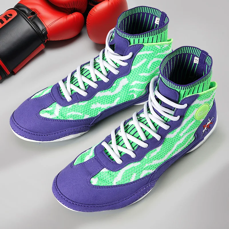 Wrestling Shoes &ndash; High Traction Wrestling Shoes for Men, Women, Youth & Kids-Durable for Wrestling, Boxing, Weightliftin