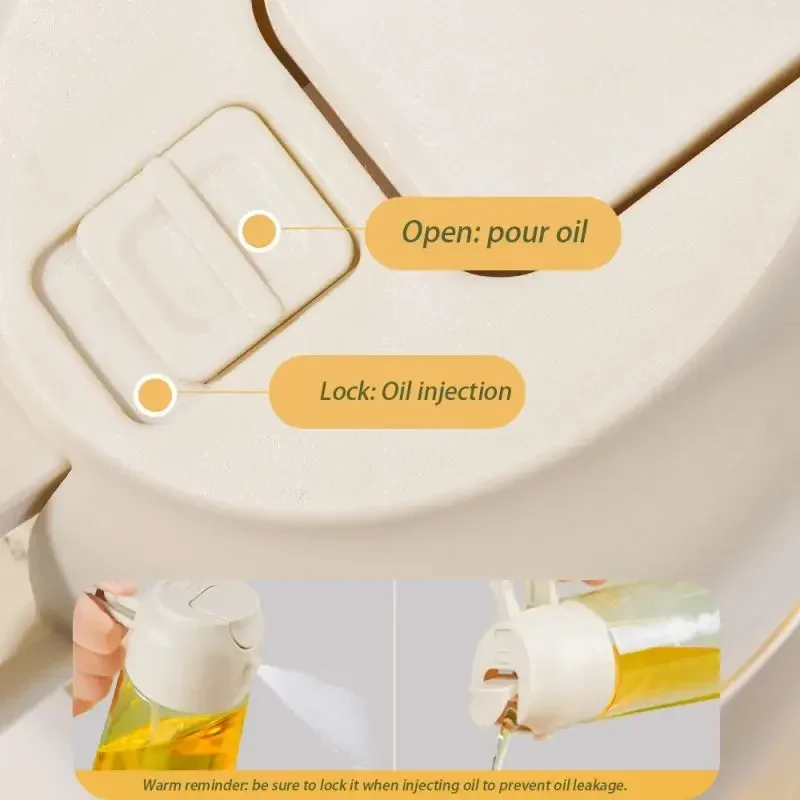 Dual-Use Oil Sprayer Bottle