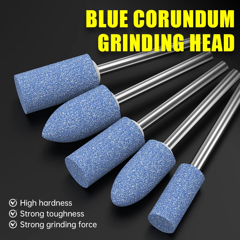 Lidiao 100pcs Rotary File Set Grinding Head Polishing Iron Steel