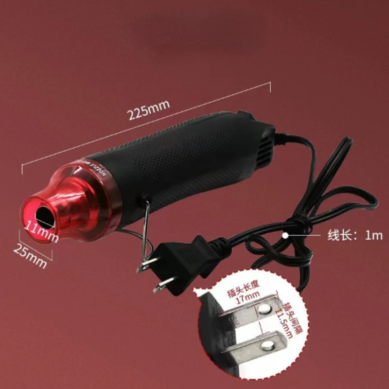 Hot Air Gun 220V Soldering Temperature Blower Gun DIY Crafts Electric Power Hot Dryer Mini Heat Gun For Shrink Tubing Car Wrap 4