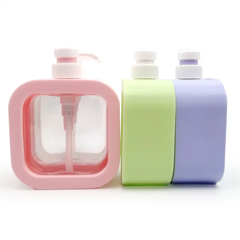 300/500Ml Kitchen Liquid Soap Dispenser Empty Pump Shampoo Bottle Dish Soap Container Bathroom Shower Gel Laundry Liquid Storage