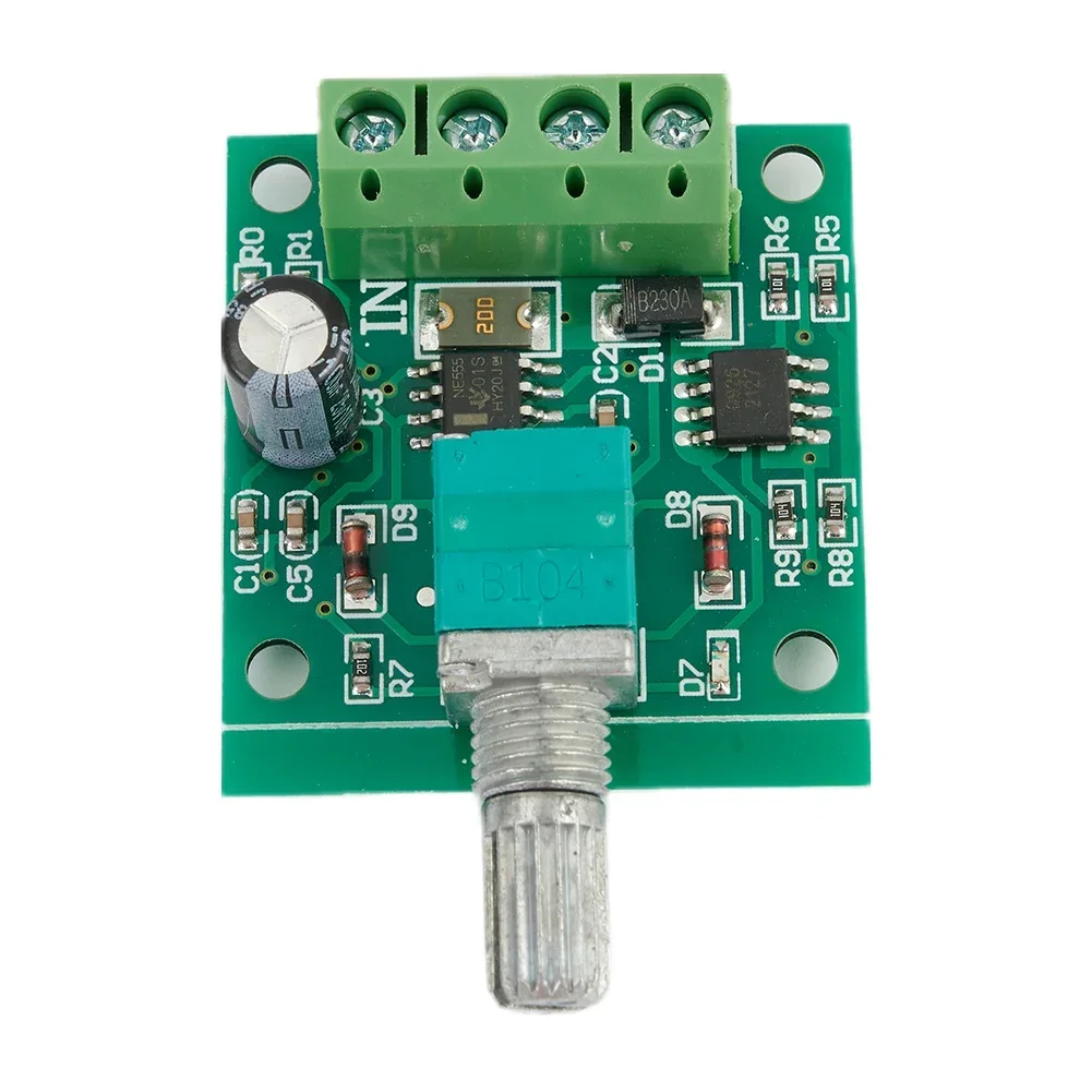DC 1.8V 3V 5V 6V 12V 2A PWM Motor Speed Controller Low Voltage Motor Speed Regulator Switch PWM Adjustable Drive Module