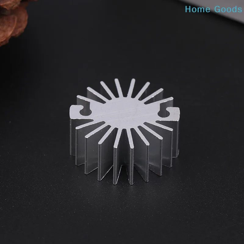 Prefered23mmX10mm LED 또는 단일 칩용 1W 방열판 라디에이터 방열판 알루미늄 가정용 램프 라디에이터 교체 가능