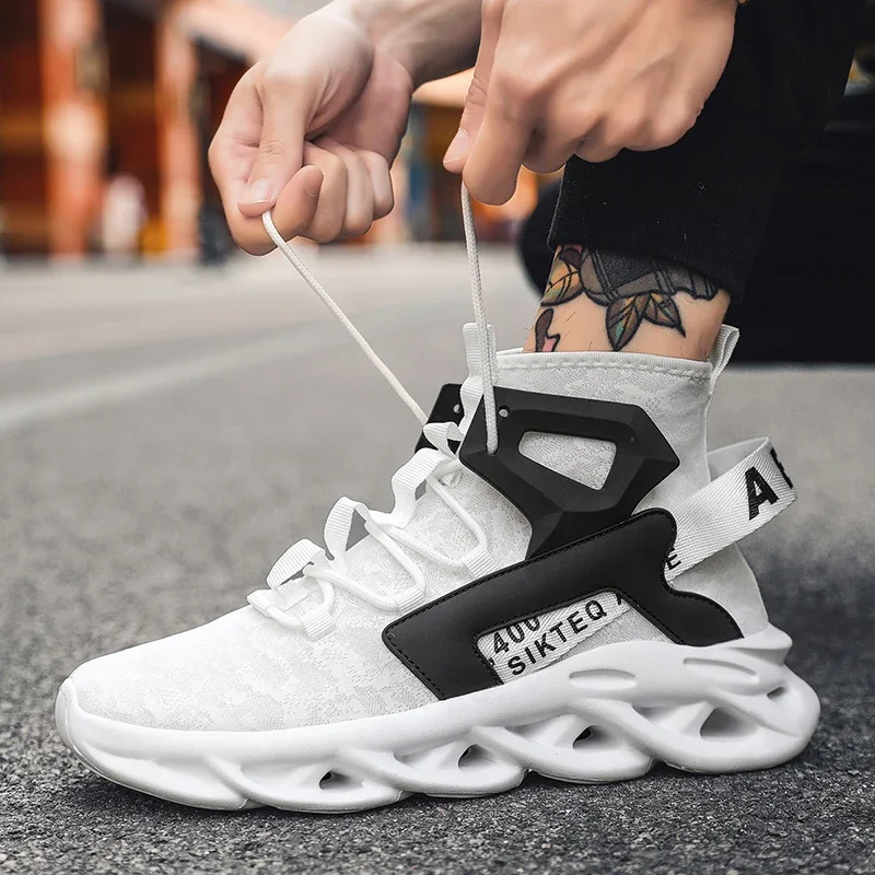 High Top Sneakers Socks For Sneakers Male Fashion High-top Socks