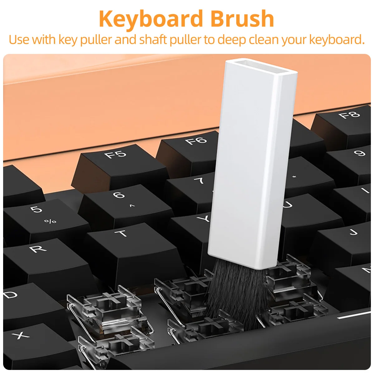 20 in 1 Cleaning Kit For Computer Keyboard Headphone Keycap Puller Cleaner Kit for Camera Laptop Mobil Phone Cleaning Tool