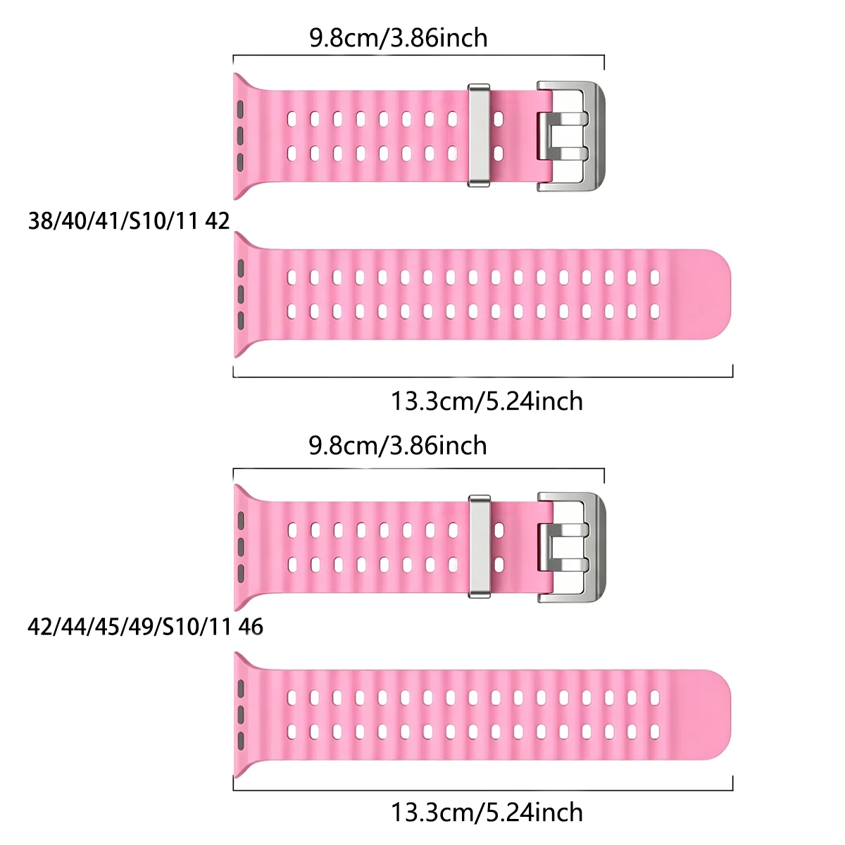 Luminous Ocean Element Silicone Watch Band