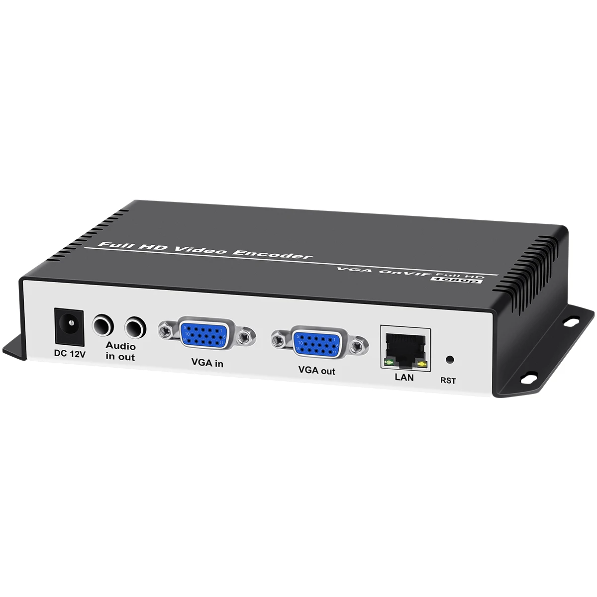 H.265 VGA To IP Video WIFI Encoder Rtmp Srt Iptv Stream Video Streamer For Youtube Facebook Live Streaming