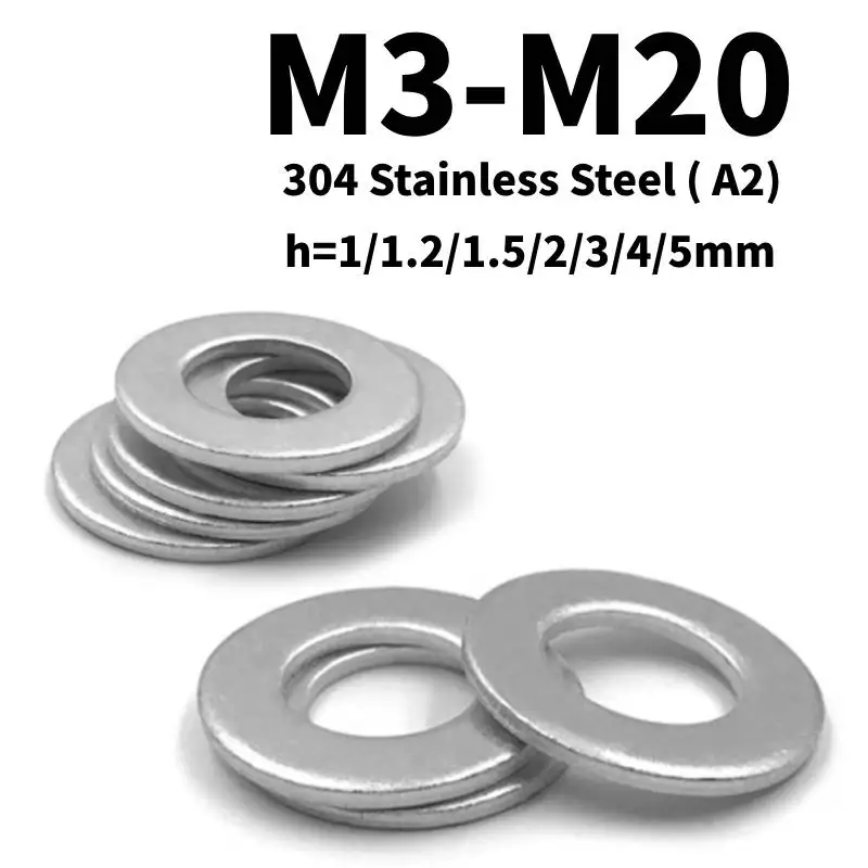 201pcsM4M20304A2ThickenedAndEnlargedFlatWashersMetalGasketRingSumpPlug.jpg
