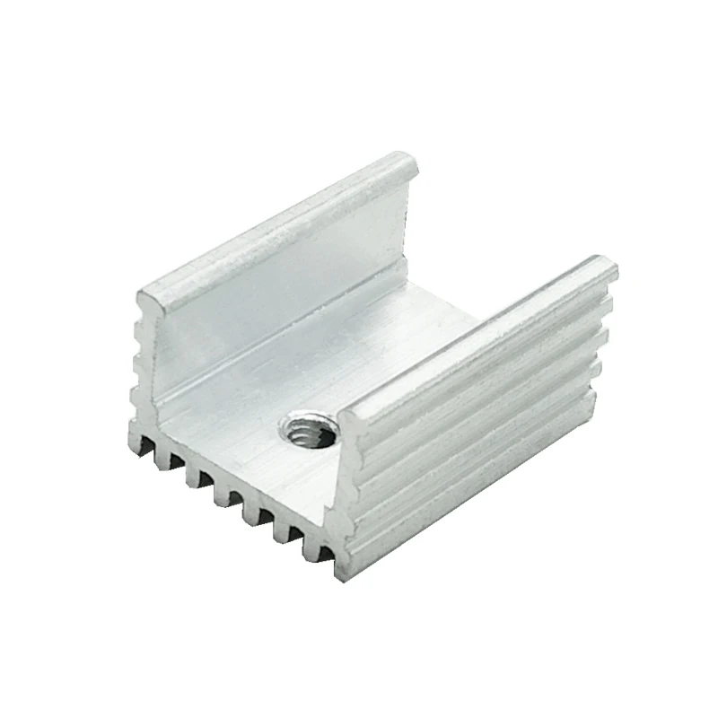 10pcs dissipatore di calore Transistor radiatore TO220 raffreddamento di raffreddamento 20*15*10MM - immagine 4