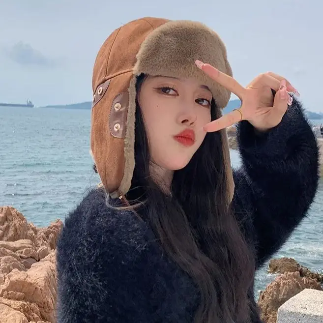 Windproof Ear Protecting Thickened Padded Hat 4