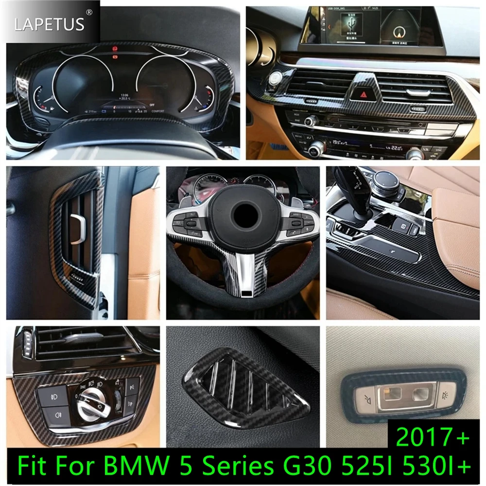 

Dashboard Frame / Head Light / Steering Wheel / Gear Shift Cover Interior Accessories For BMW 5 Series G30 525I 530I 2017-2023