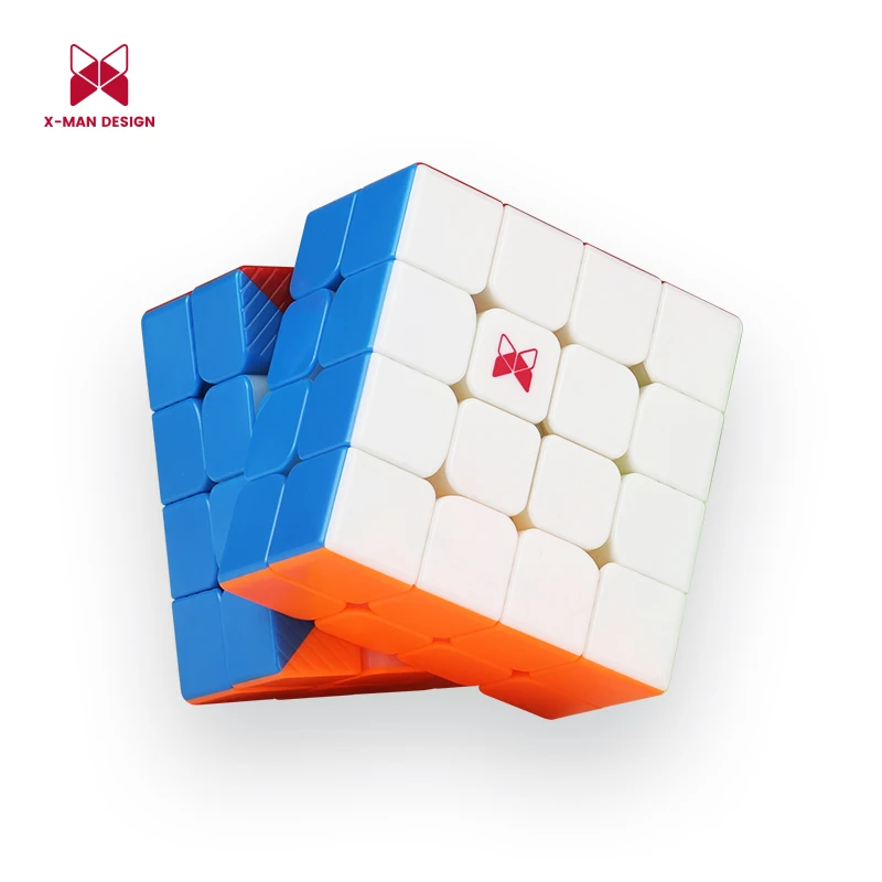 

QiYi XMD Ambition 4x4 M Magnetic magic cube Professional Stickerless Puzzle fidget toys QiYi X-Man Design 4x4x4 M cubo magico