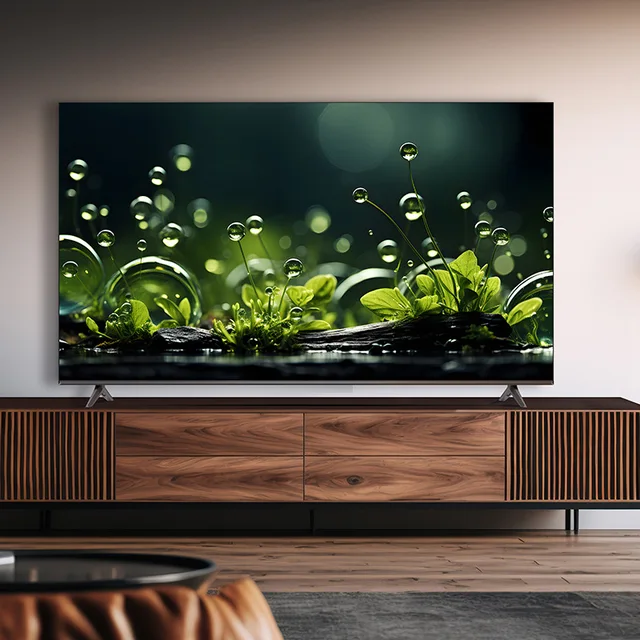 Téléviseur sans bordure 85 pouces, écran avant haut de gamme, 4K intelligent, 55 pouces, 65 pouces, grand écran 00 pouces, salon, téléviseur IP 1