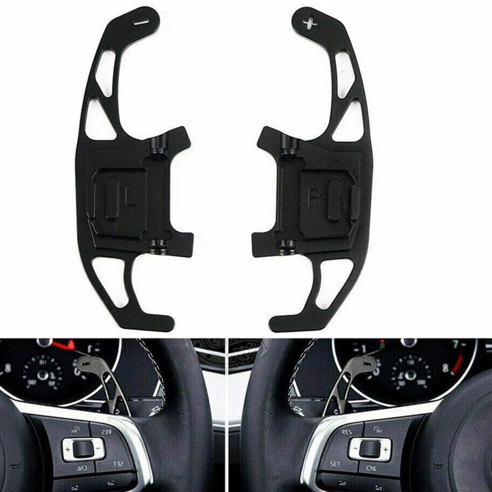 

Переключатели передач на рулевое колесо автомобиля, удлинитель переключателя передач из алюминиевого сплава, совместимый с моделями Lamando 2,0 T GTS 2017