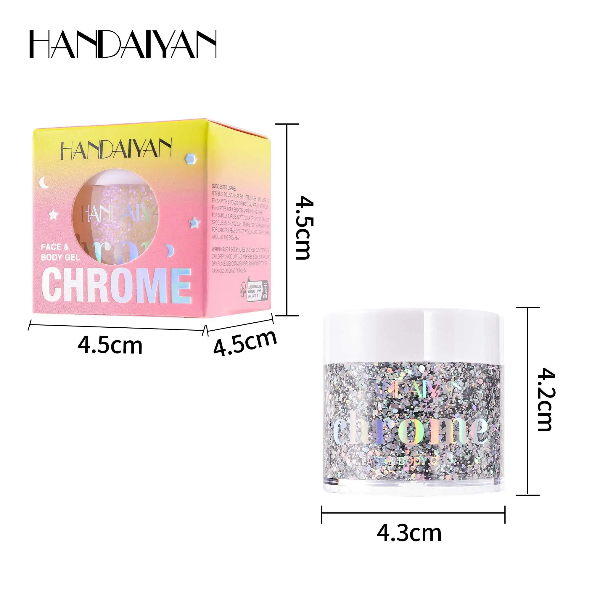 Body Glitter Gel Mermaid Thick Fine Glitter Gel for Facial Hair Body For Music Festival Concert Christmas Party Accessories 2