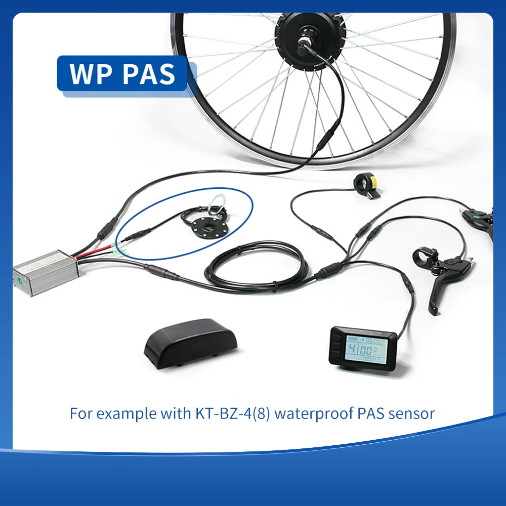 Electrical Bicycle PAS Senser KT BZ-4(8) V12L/R D12 Magnets Pedal Assist Sensor Accessories KT Controller PAS EZKT Pedal Assist Sensor