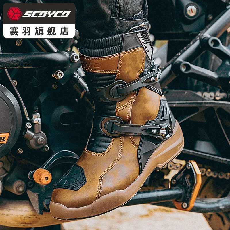 Casual Motorcycle Boots Men Botas Moto Wear Resistant Motorcycle Shoes  Anti-slip Moto Protection Botas Para Motociclista Hombre - AliExpress