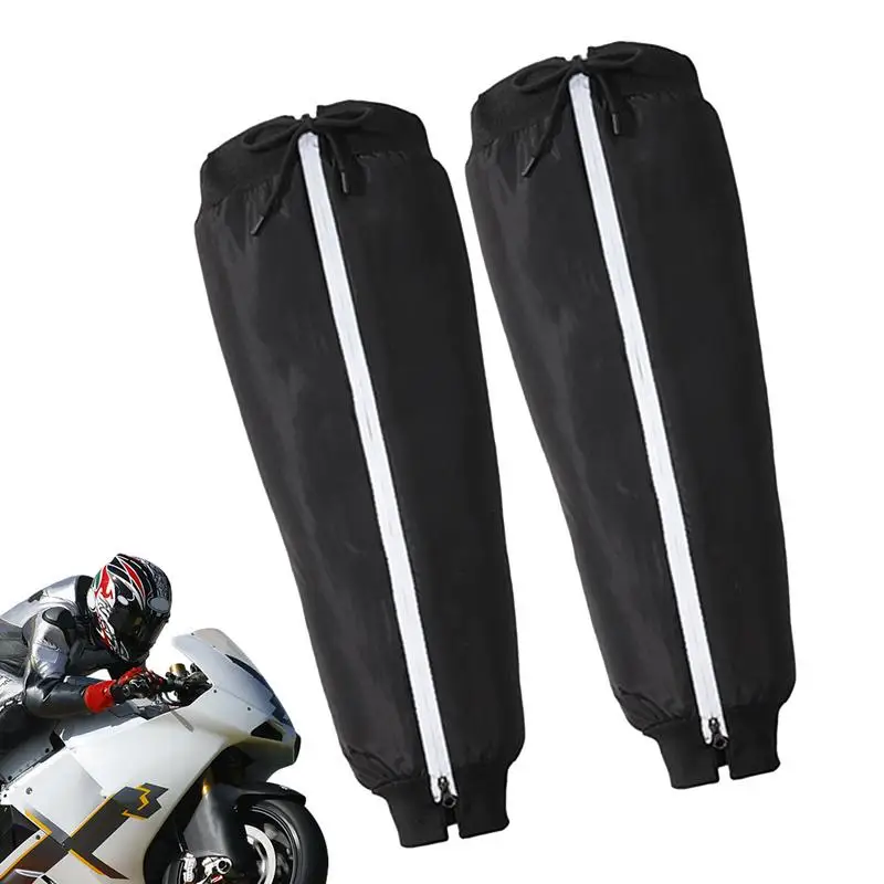 

Motorcycle Leg Guards Zipper Leg Warmer Motorbike Waterproof Winter Thermal Knee Brace Reflective Warm Leggings Covers S/L