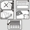Cat Balcony Net Balcony Rail Net Anti Fall Netting Cat Fence Nets Nylon Pet Mesh Fence Anti Fall Netting for Window Stairs 3