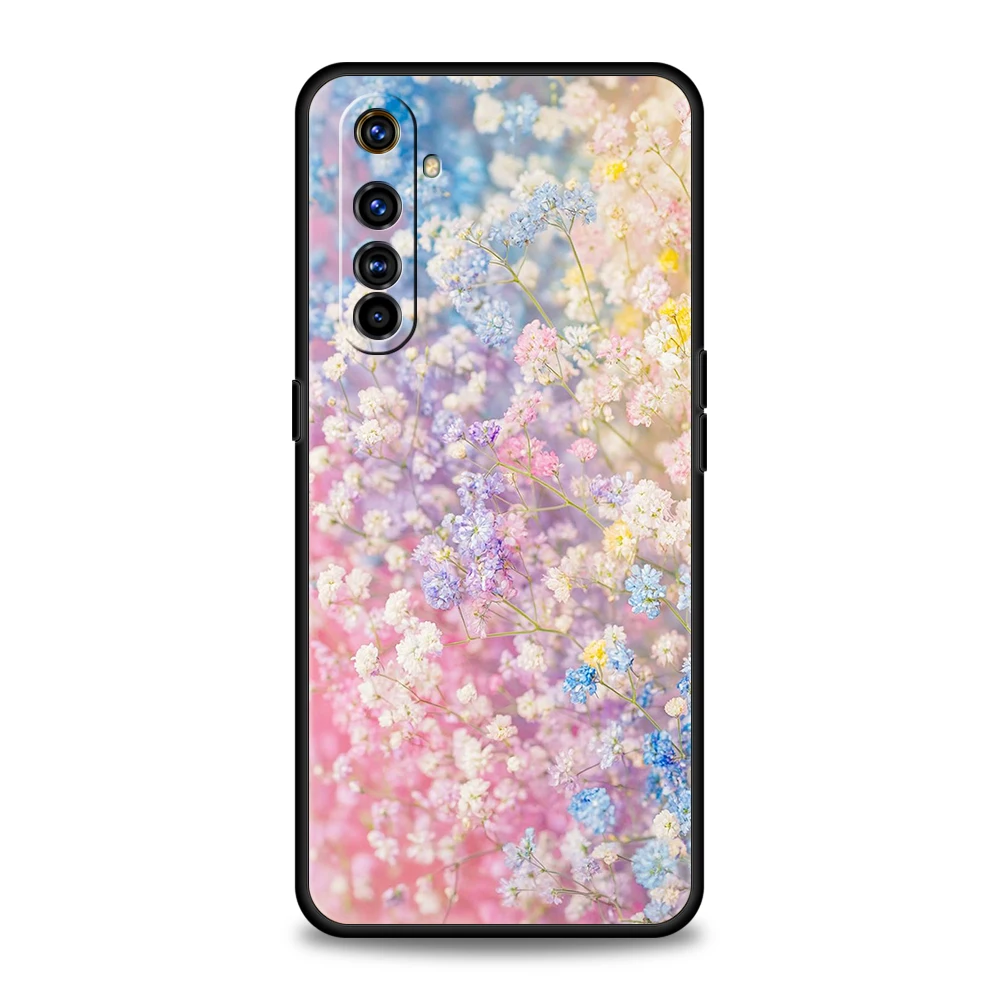 Floral Soft TPU Phone Case with Protective Cover