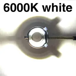 Dual-Pack LED Car Headlight Bulbs - Versatile Compatibility and Multiple Color Temperatures - H4 (White)
