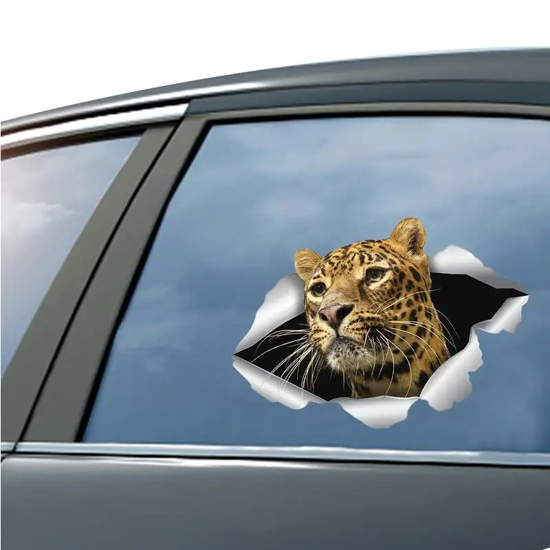 

3D Cartoon Car Stickers Creative Dogs In The Cracks PVC Stickers Auto Car Decal Decals Car-styling Accessories For Decoration